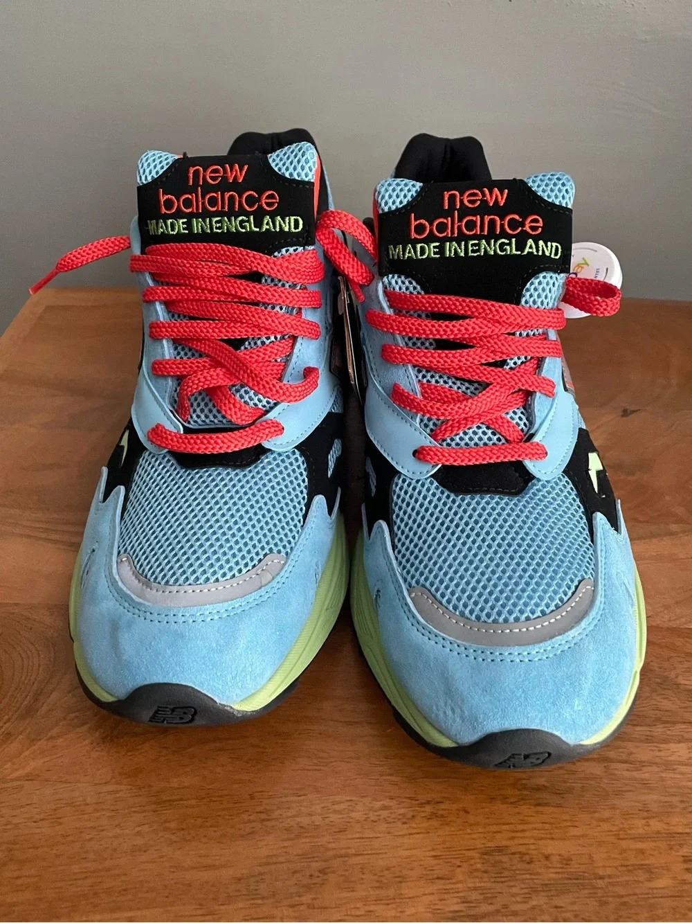New Balance 920 Made in England M920BKO Blue Pink Green Men’s Size 13 NWT Rare